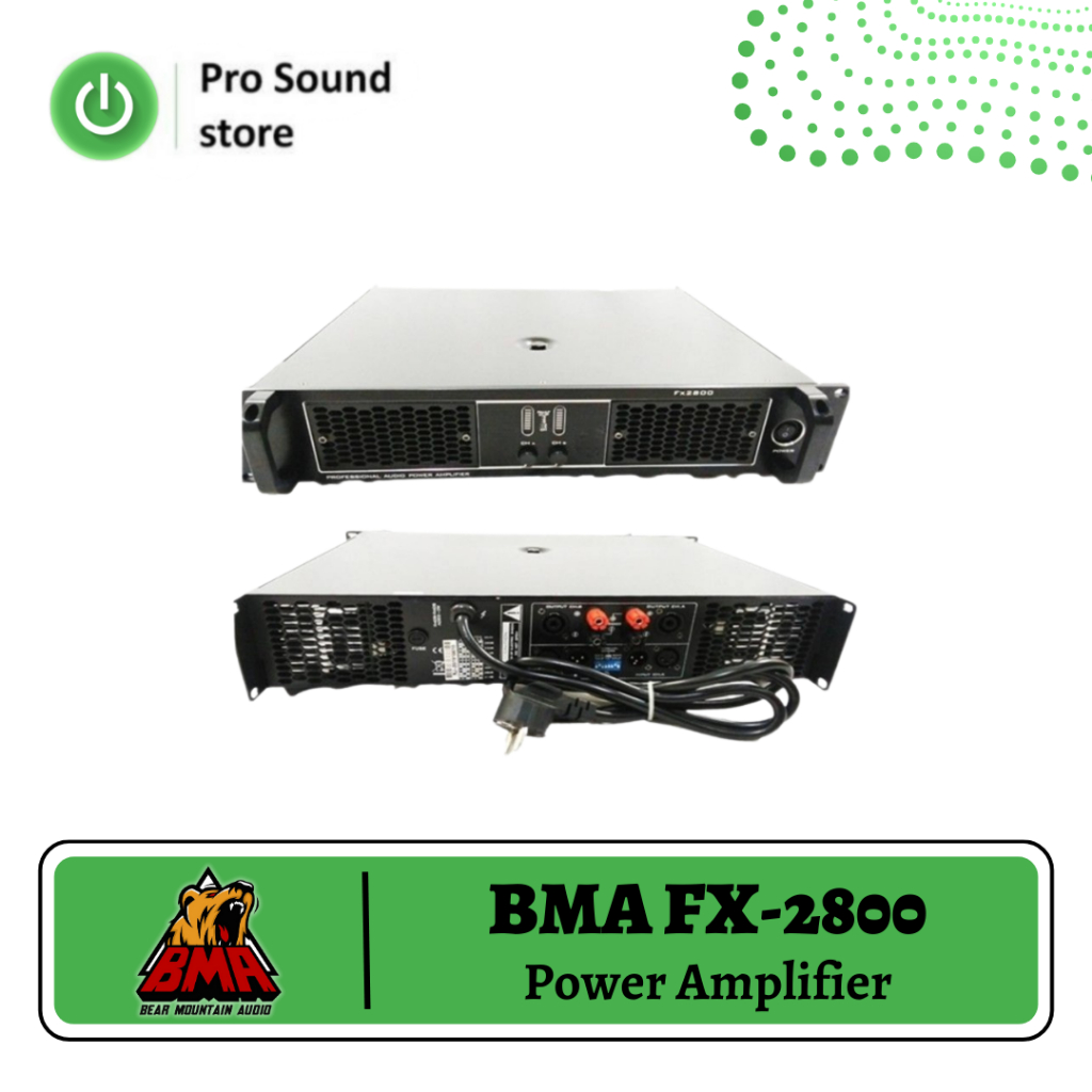Power Amplifier BMA FX-2800