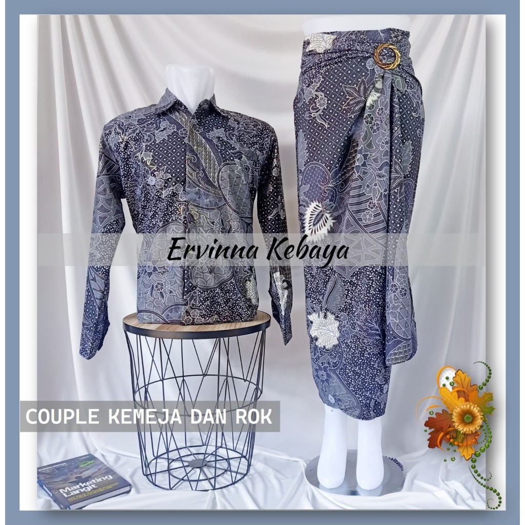 BAJU BATIK COUPLE KELUARGA BAJU BATIK KELUARGA BAJU COUPLE KELUARGA ROK LILIT COUPLE BATIK PASANGAN 