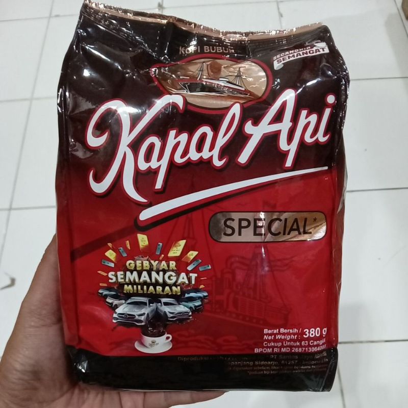 

Mahbubah - Kapal Api 380 g Kopi Bubuk Special