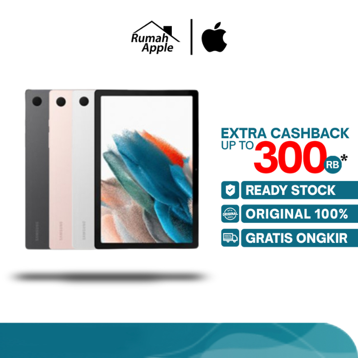 Samsung Galaxy Tab A8 LTE RAM 4/128GB 10.5" inch Garansi Resmi