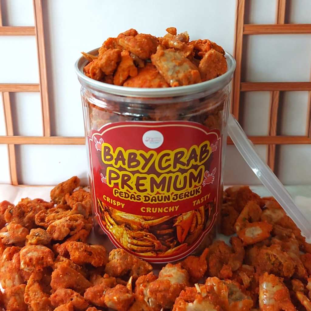 

Baby Crab Crispy Khas Lamongan Cemilan Kepiting Krispi Pedas