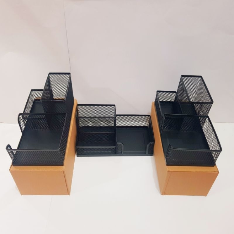 

Desk Set/Pen Holder/Tempat Alat Tulis Jaring 9058