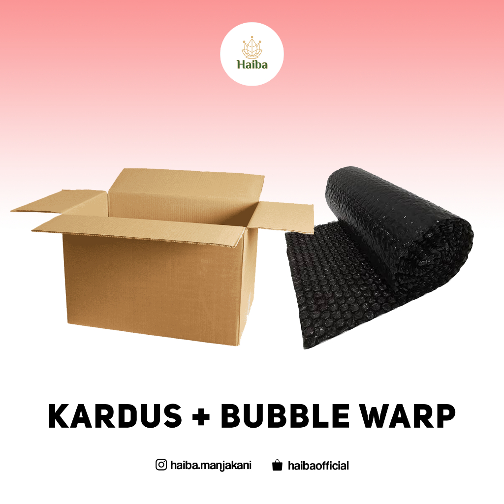 

Perlindungan Xtra - Kardus dan Bubble warp