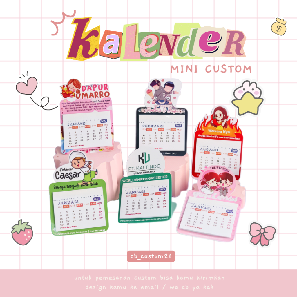 

Kalender Mini Magnet