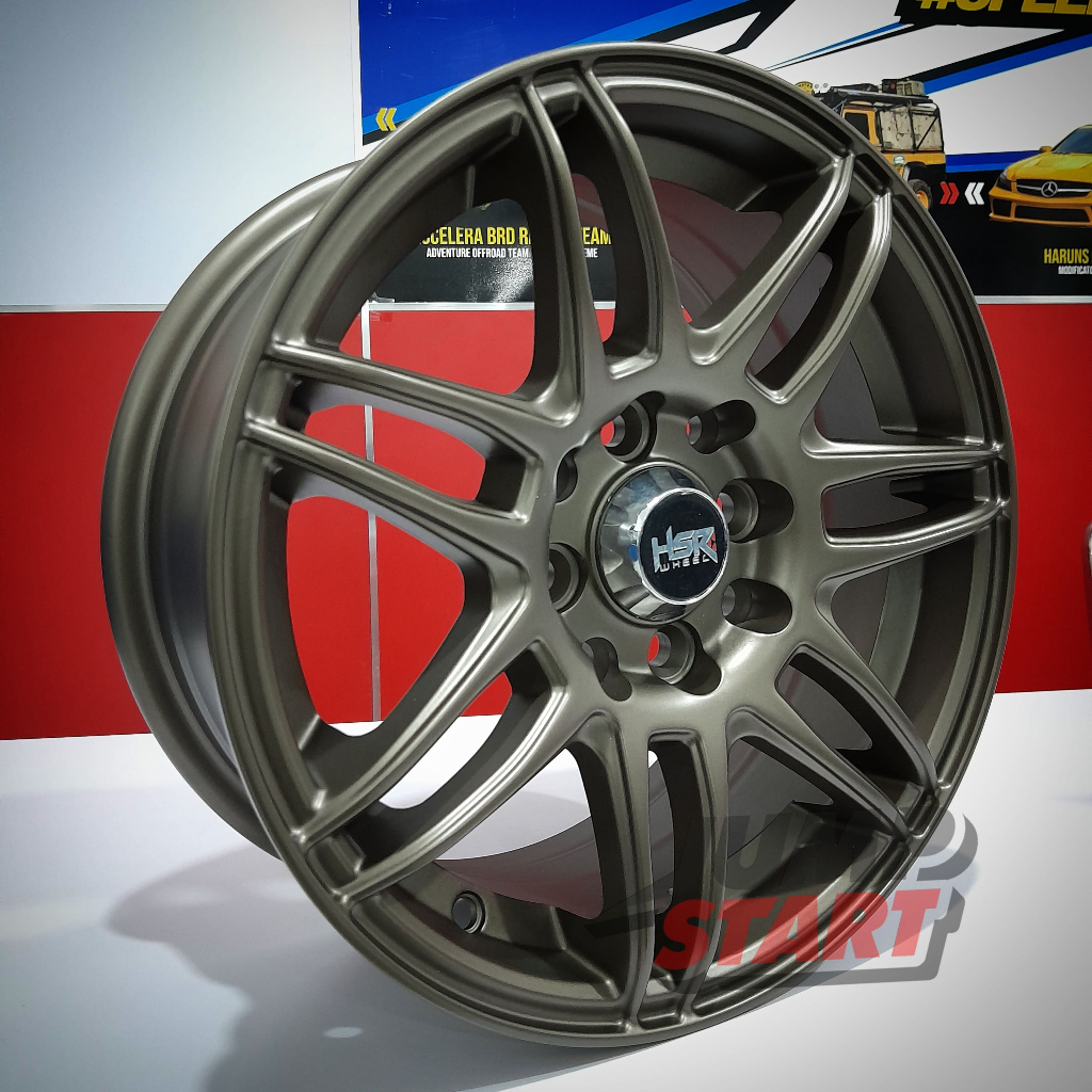 Pelek mobil standar calya brio xenia avanza kijang ring14 Hsr Benjot pcd 4 warna bronze ring velg 14