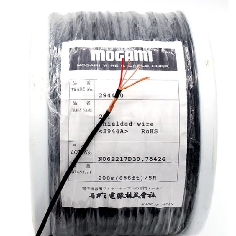 Kabel audio microphone Mogami 2944 Original japan. kabel interconnect balance mogami 2944