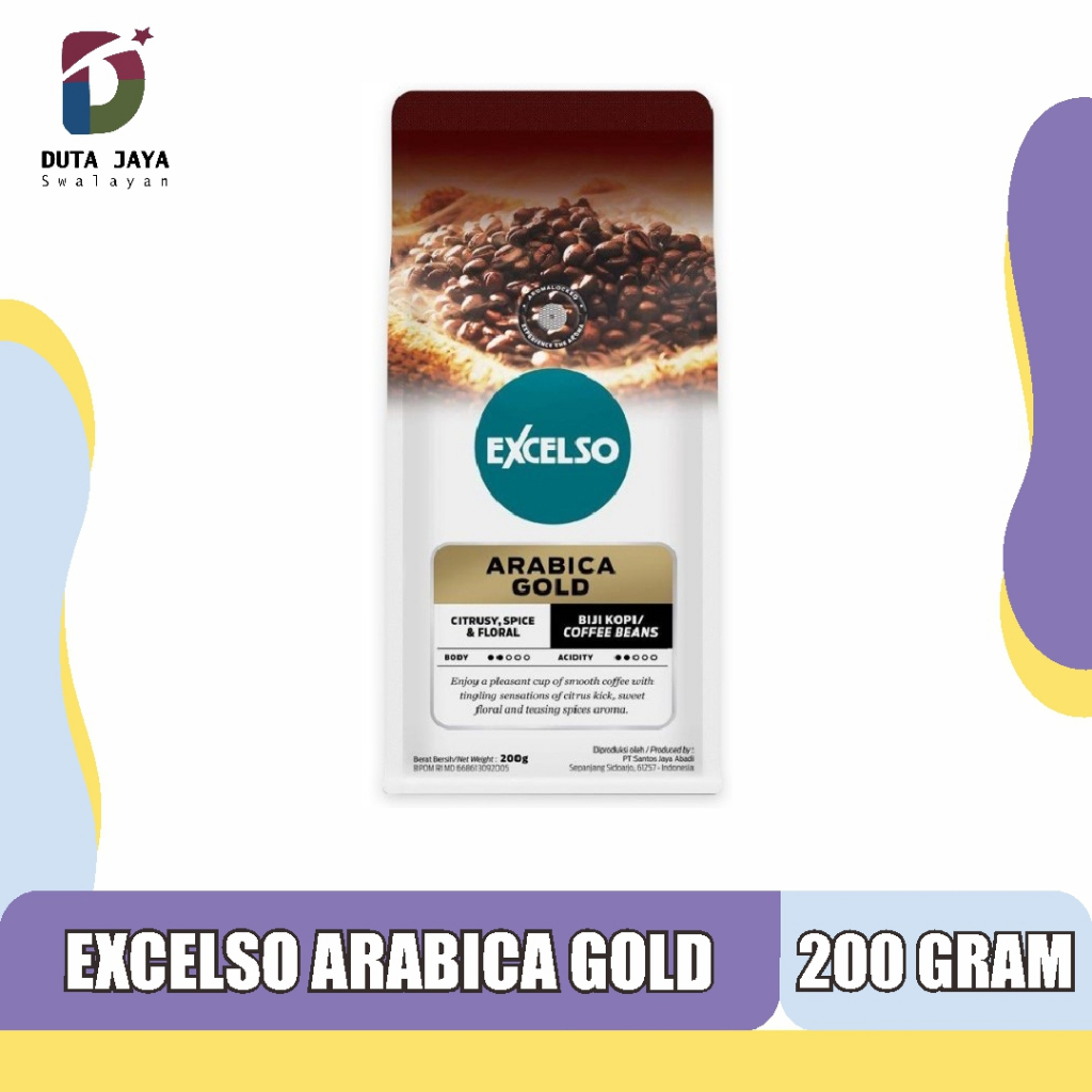 

Excelso Arabica Gold Kopi Bubuk 200 Gram