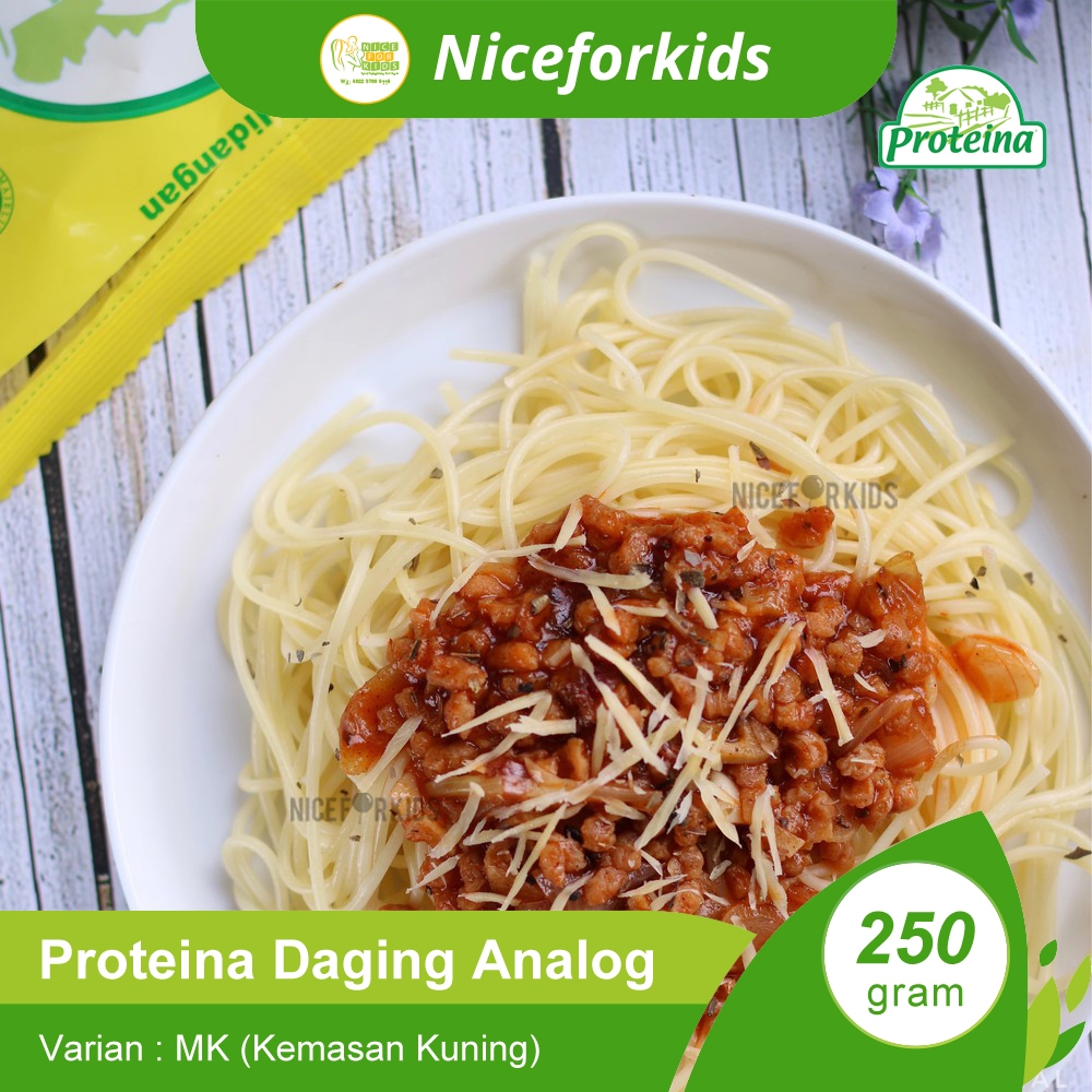 

Lezatoz_Genz Proteina Kuning Daging Analog 250Gr / Protein Nabati / Daging Nabati