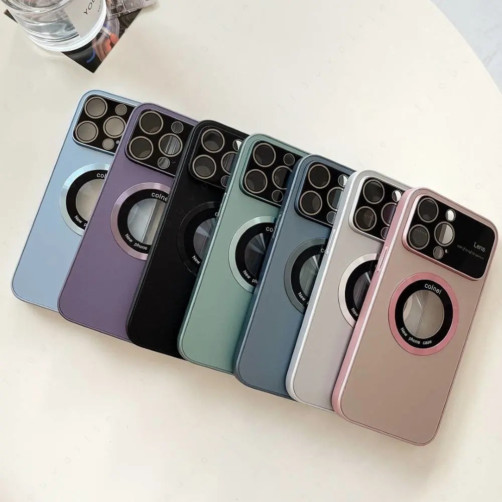 Case MagSafe Magnetic Lens Apple Iphone 15 / Iphone 15+ / Iphone 15 Max / Iphone 15 Pro / Iphone 15 