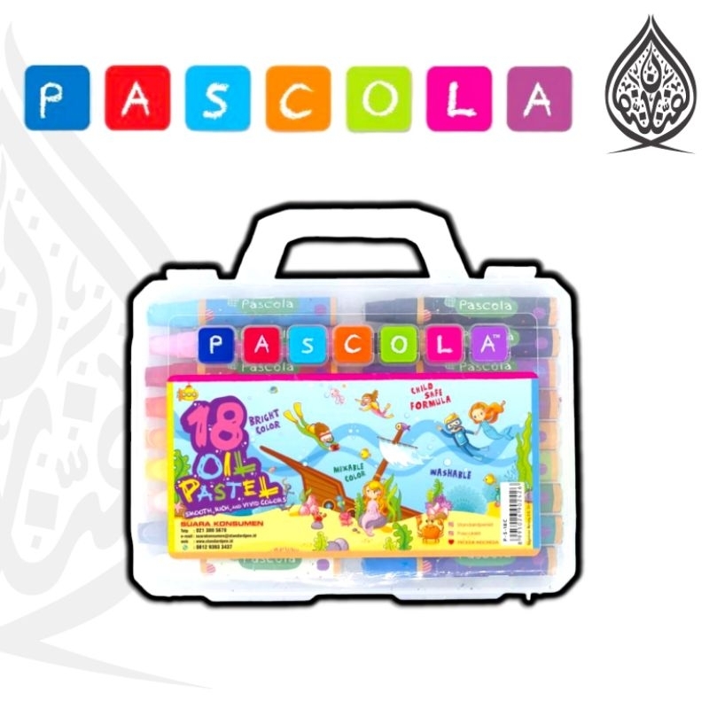 

CRAYON / OIL PASTEL CRAYON STANDARD PASCOLA 18 (18 WARNA)