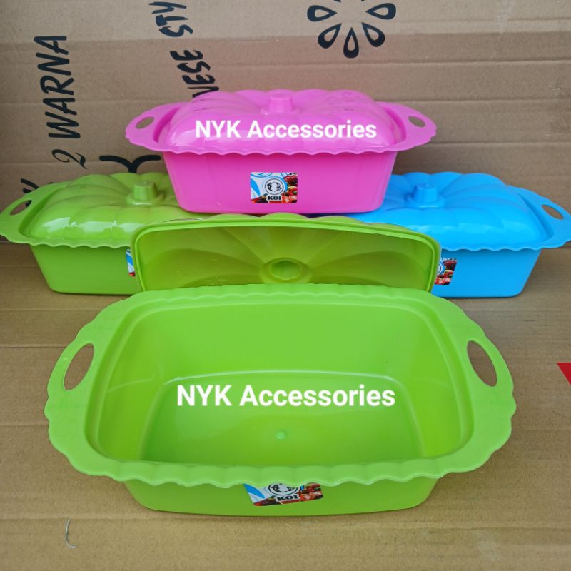 NYK Basi tutup Koi/Basi tutup plastik/Basi prasmanan/Basi sayur/Wadah prasmanan