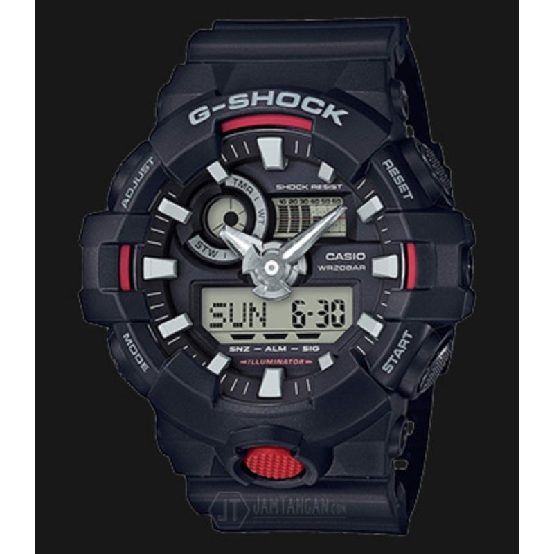 jam tangan second G-Shock GA-700