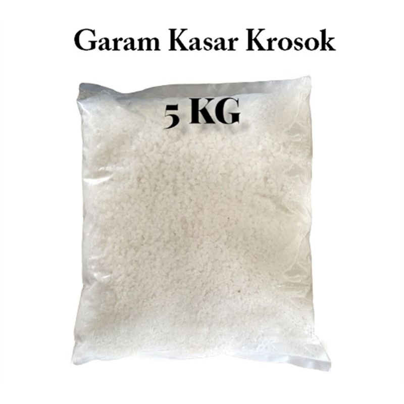 

garam kasar kristal krosok non yodium 5kg