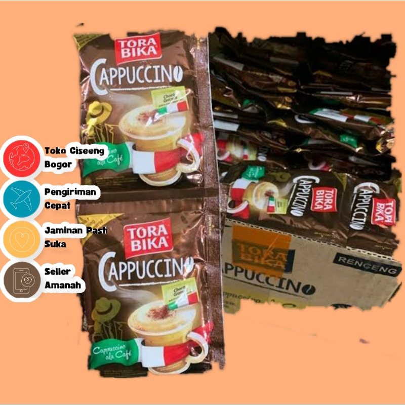 

KOPI TORA BIKA CAPPUCCINO RENCENG 10 SACHET Torabika grosir ecer