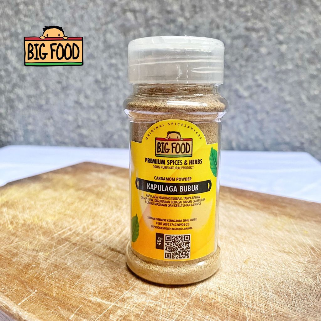 

Big Food Kapulaga Bubuk 40 gram