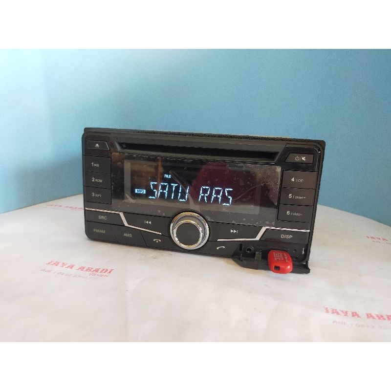 head unit standar original Daihatsu sigra R 2016 sampai 2019
