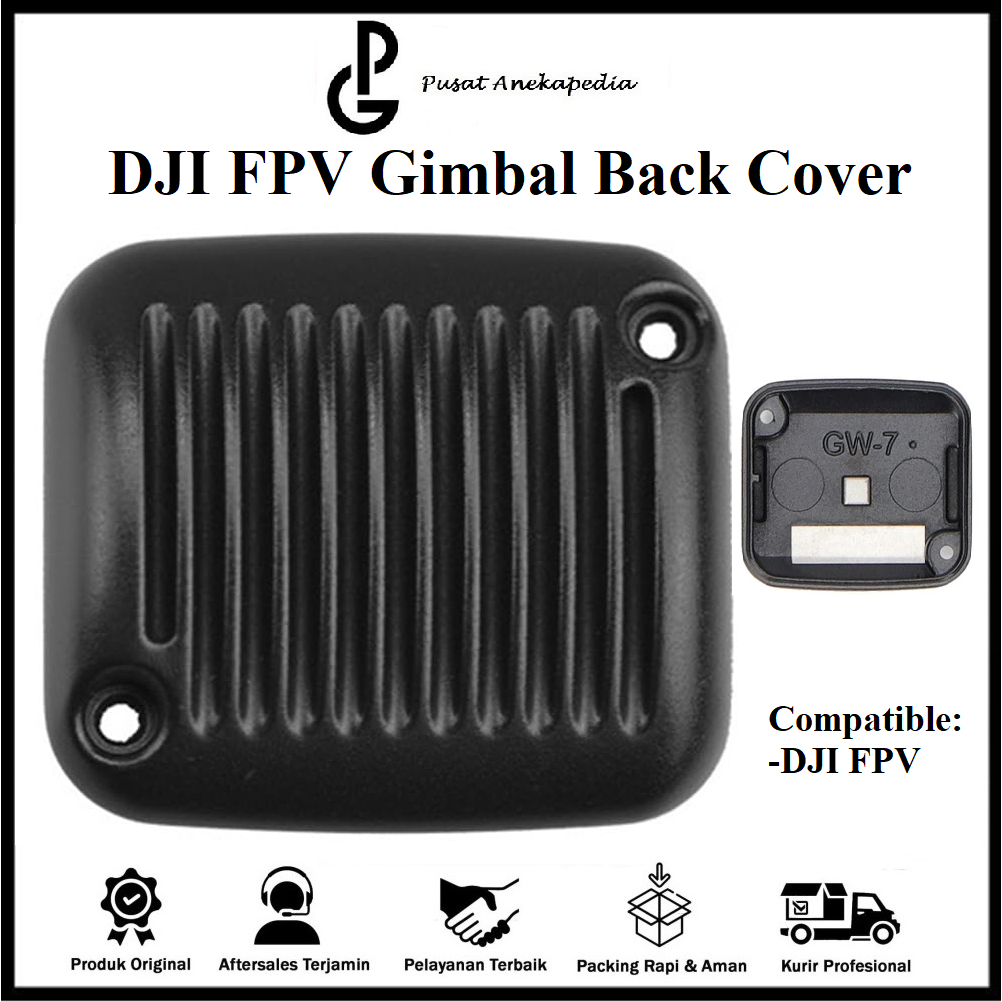 Dji FPV Gimbal Back Cover Original - Penutup Belakang Kamera FPV Original