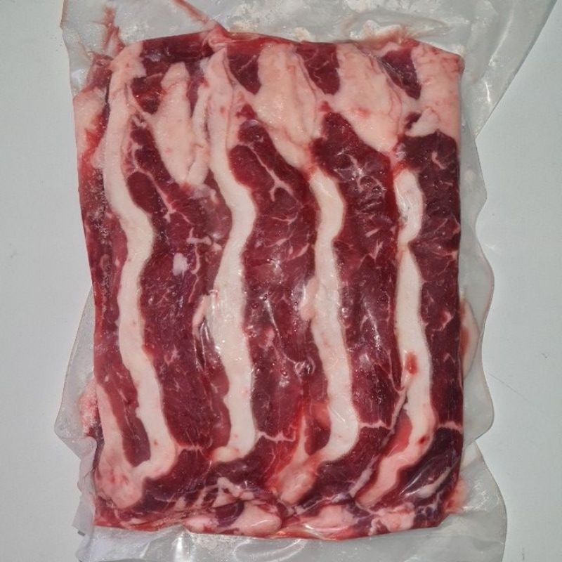 

Daging Slice Halal 500gram/ Daging BBQ / Daging grill