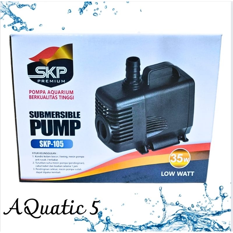 SKP PREMIUM 105 PROMO MURAH Pompa kolam aquarium Hidroponik