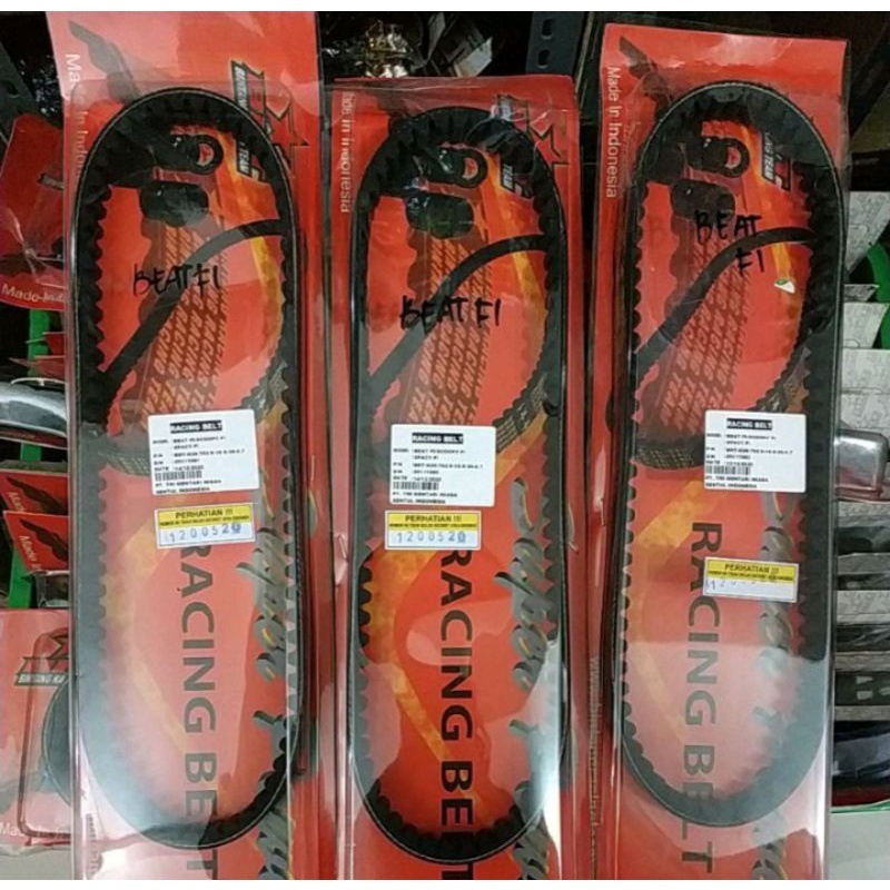 V-Belt BRT Beat Scoopy Spacy Vario 110 FI ORIGINAL / Vbelt Belting Drive Van Fan Belt Vanbelt Fanbel