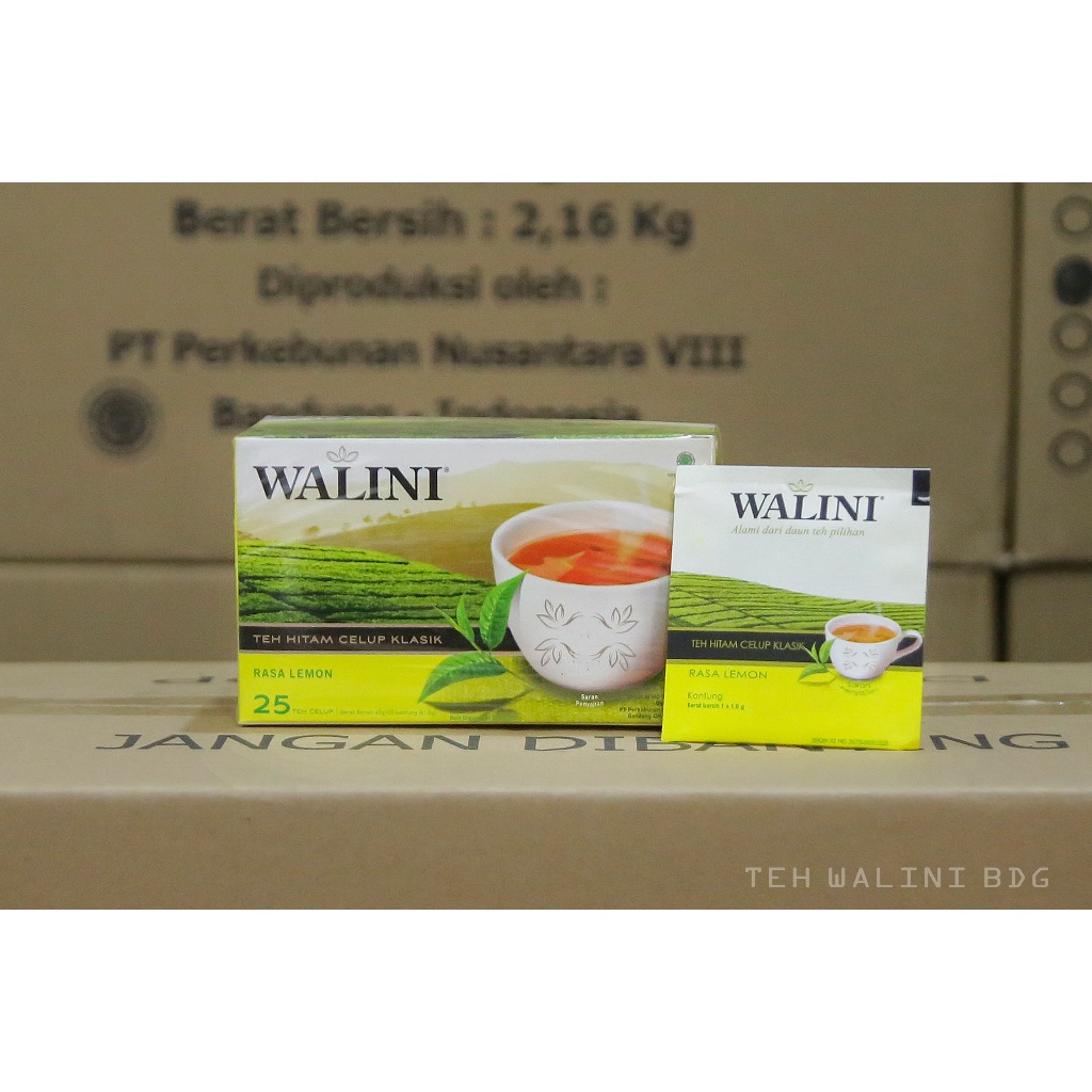 

Teh Walini Lemon 25s Kemasan Amplop/ Tea Bag