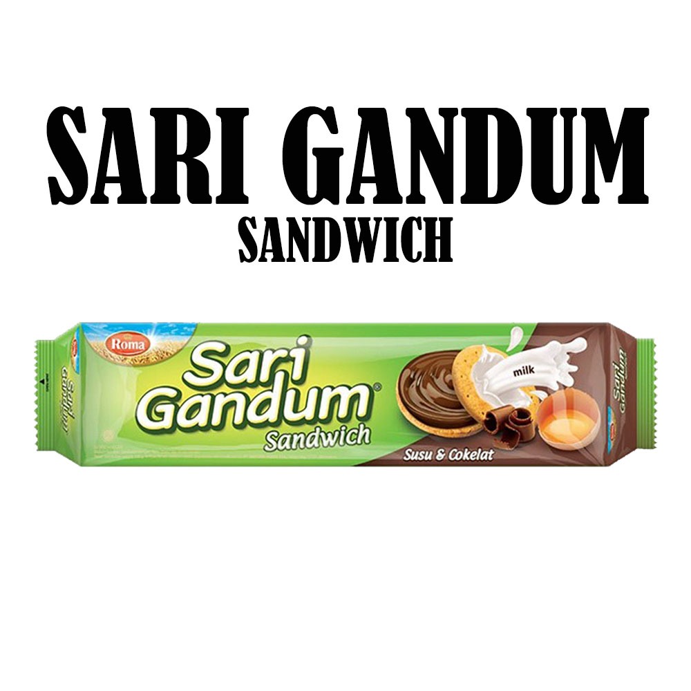 

ROMA SARI GANDUM SANDWICH 105g