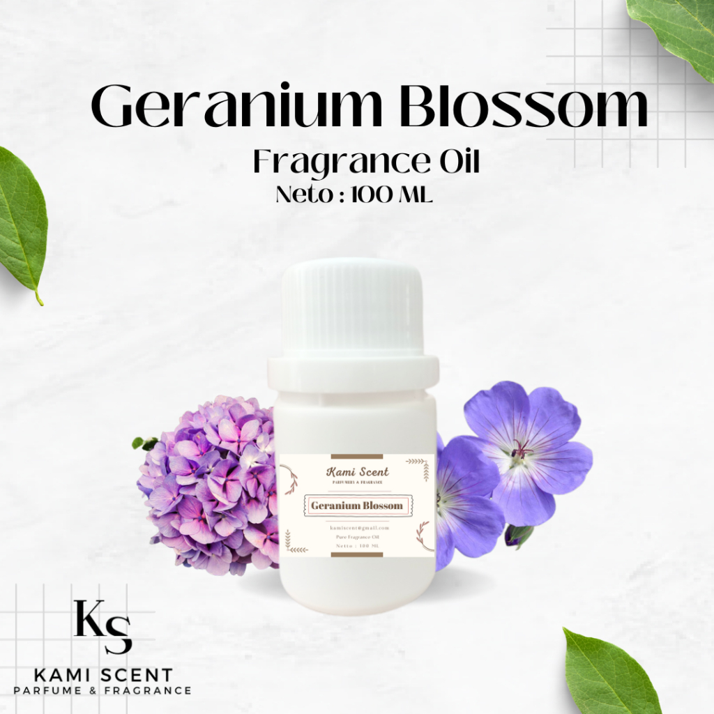 BIBIT PARFUM GERANIUM BLOSSOM | FRAGRANCE OIL 100 ML