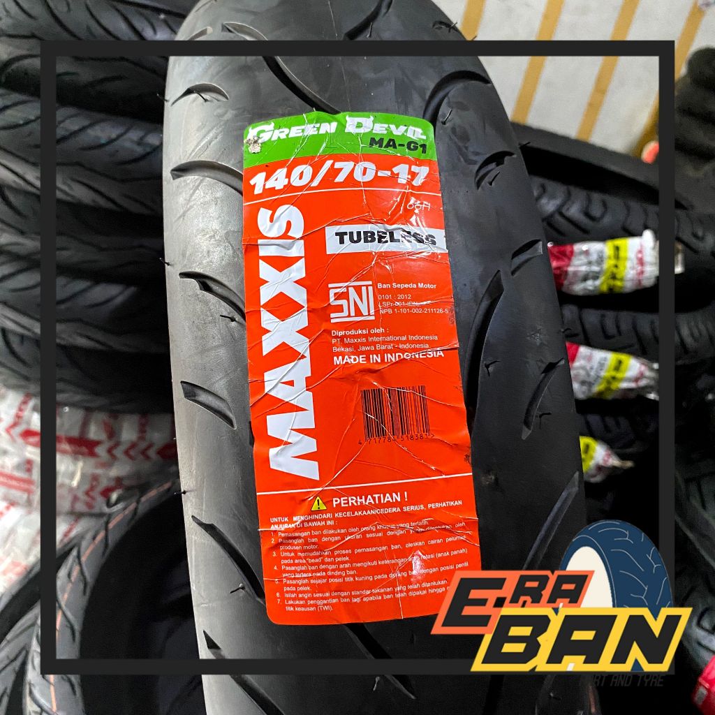 BAN LUAR MAXXIS MAG1 140 70 RING 17 TUBELESS
