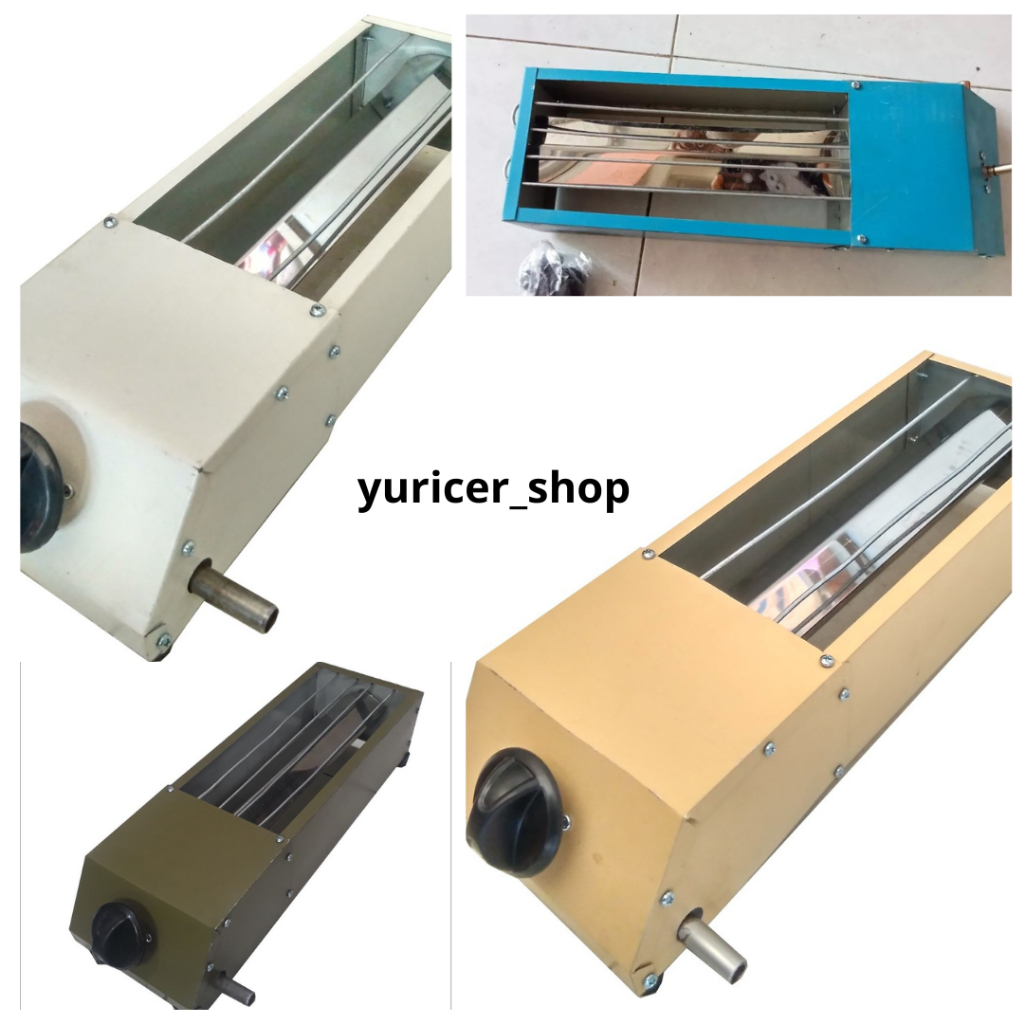 kompor gas panggangan sate 26cm galvalum / bakaran sate praktis & aman