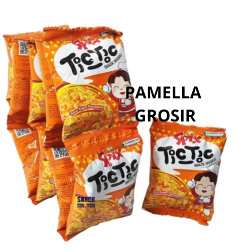 

ANEKA SNACK MIE SOBA SPIX TICTIC AYAM PANGGANG 1RTG ISI 10PCS SNACK makanan ringan jajanan cemilan camilan pedas asin gurih manis murah