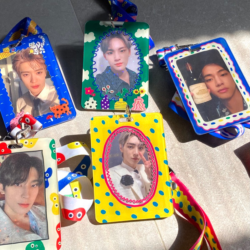 

Acrylic Photocard holder | PC holder Acrylic Landyard by Yeele