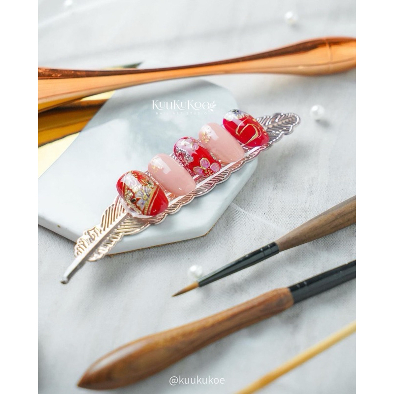 Kuku Palsu | Press On Nail | Imlek Nail Art