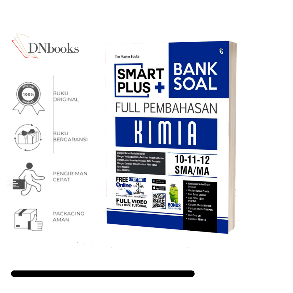 BUKU PELAJARAN SMA SMART PLUS KIMIA SMA/MA BANK SOAL FULL PEMBAHASAN