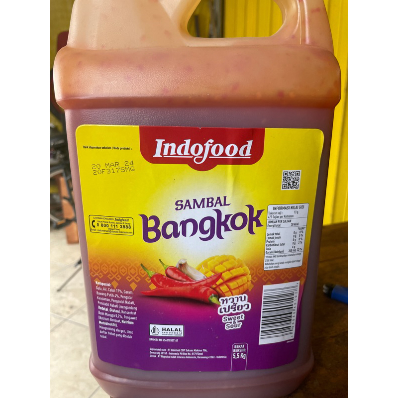 

sambal Bangkok Indofood