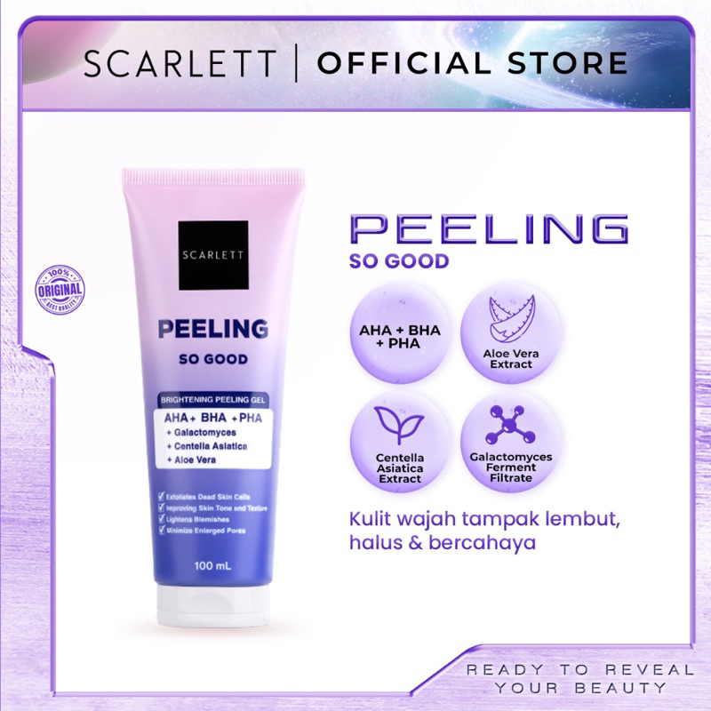 SCARLETT Peeling so good , Peeling so good Scarllet , Scarlett peeling so good