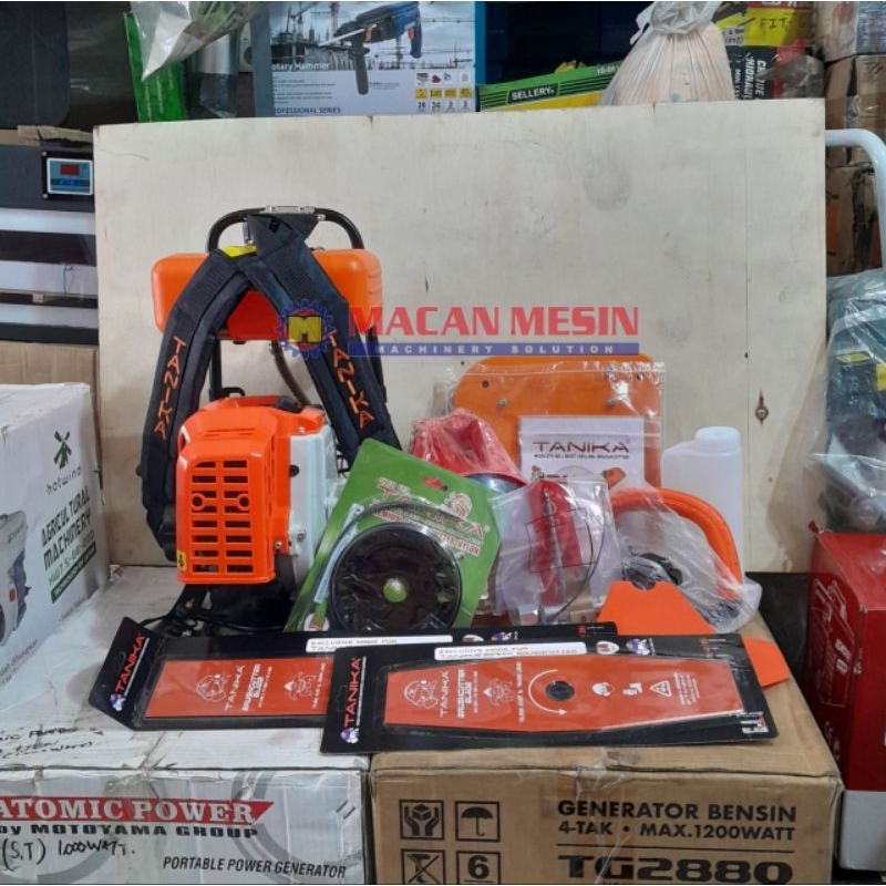 MESIN BABAT RUMPUT TANIKA TNK-328 PRO 