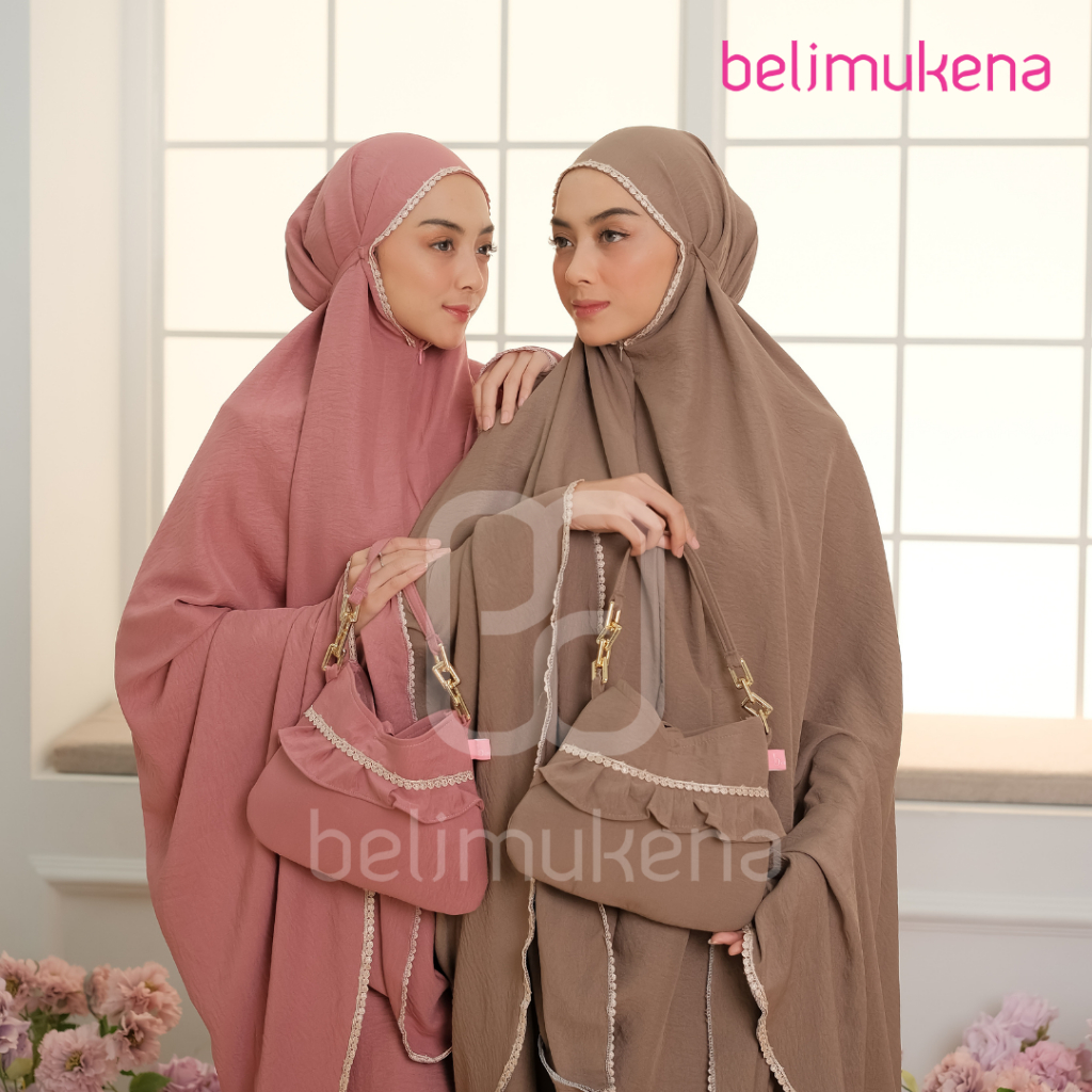 Mukena Dewasa 2in1 Crinkle Airflow Maura