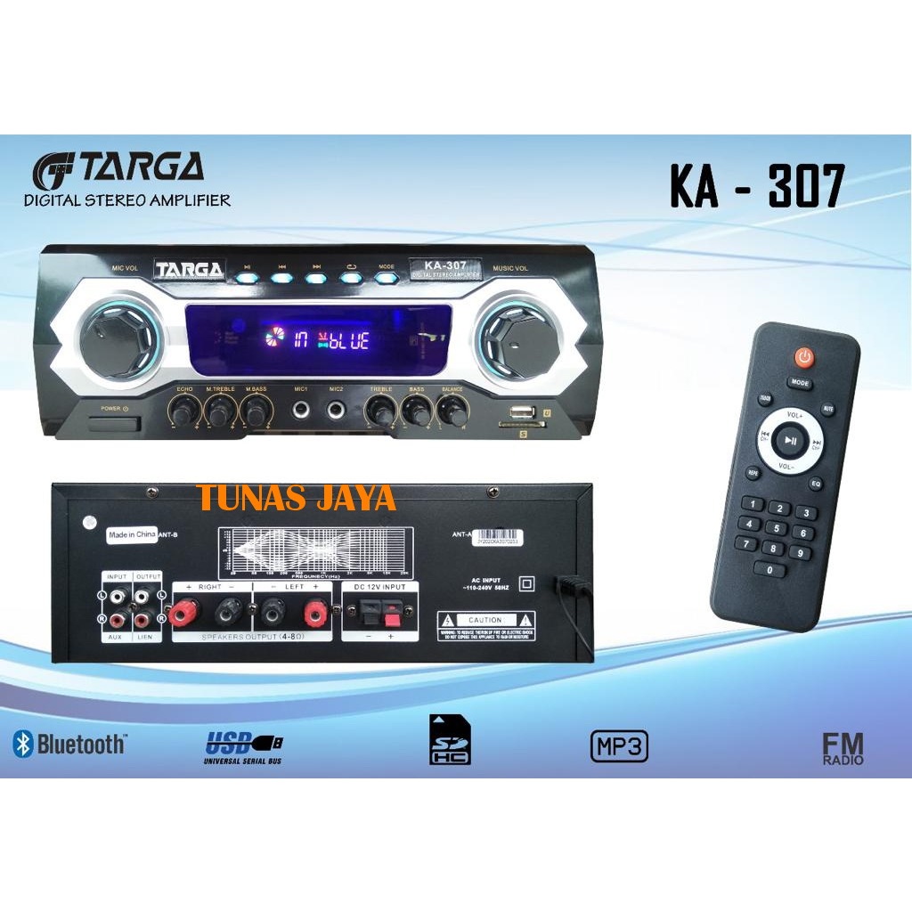 AMPLIFIER TARGA KA307  AMPLIFIER TARGA KA 307 KA-307 ORIGINAL