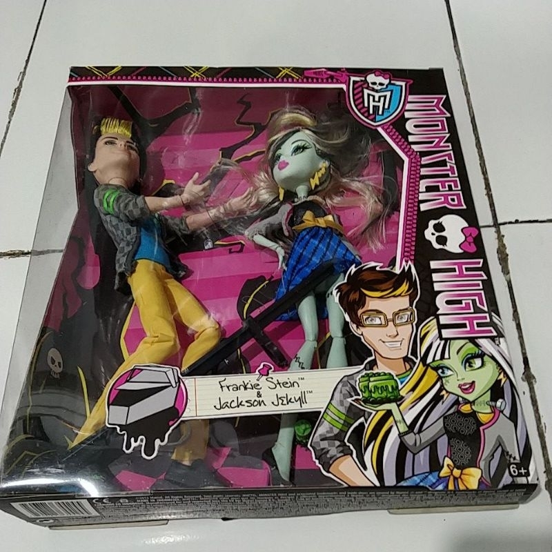 monster high Frankie Stein & Jackson jekyll