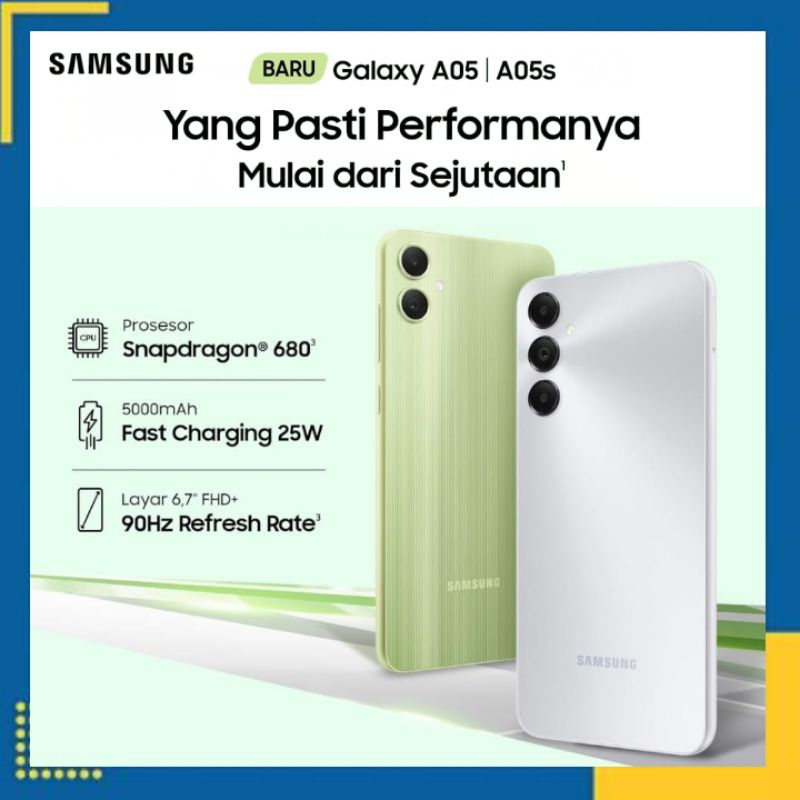 Samsung sejutaan A05s 6 128 Garansi Resmi