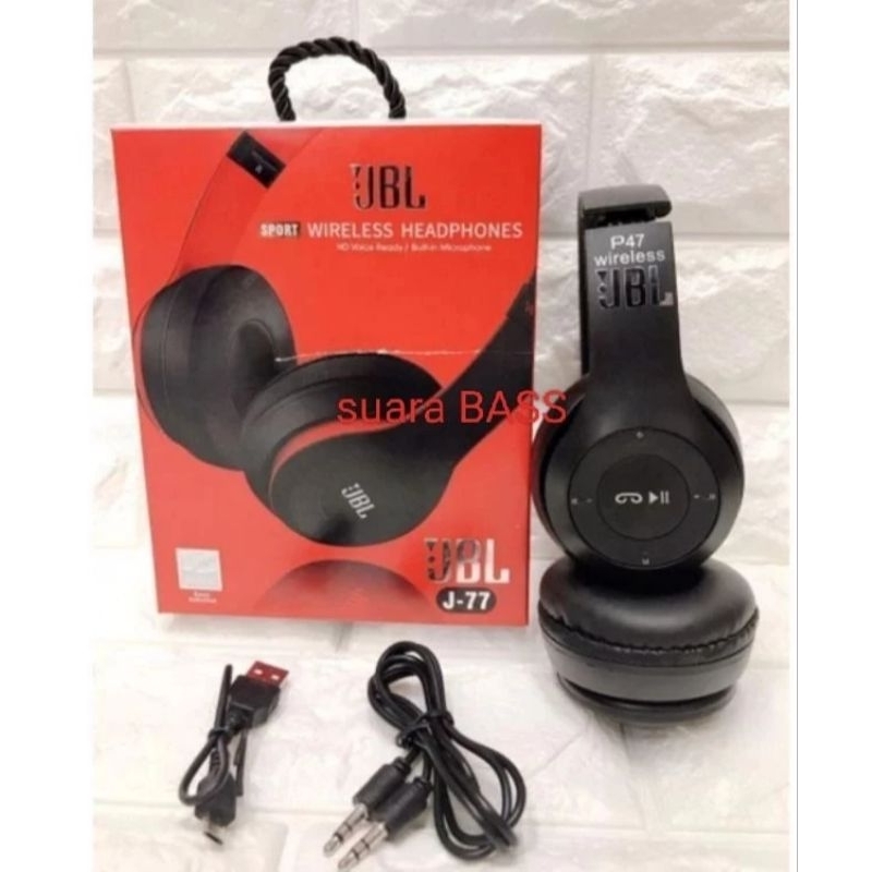 HEADSET BLUETOOTH JBL J 77 SUPER BASS