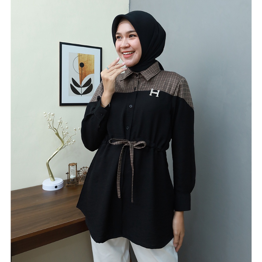 FHQT1140 XG34448 SONIA - Baju Kerja Terbaru by myHMi