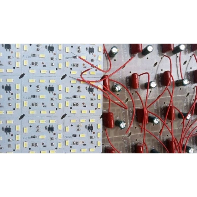 mesin lampu led 7 watt langsung nyala