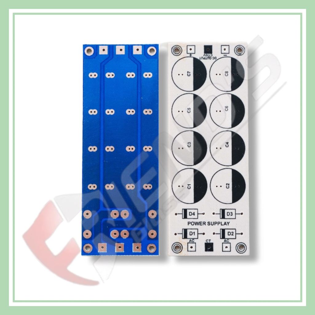 PCB POWER SUPPLY ELCO ELKO KECIL SEMI FIBER 8 ELCO