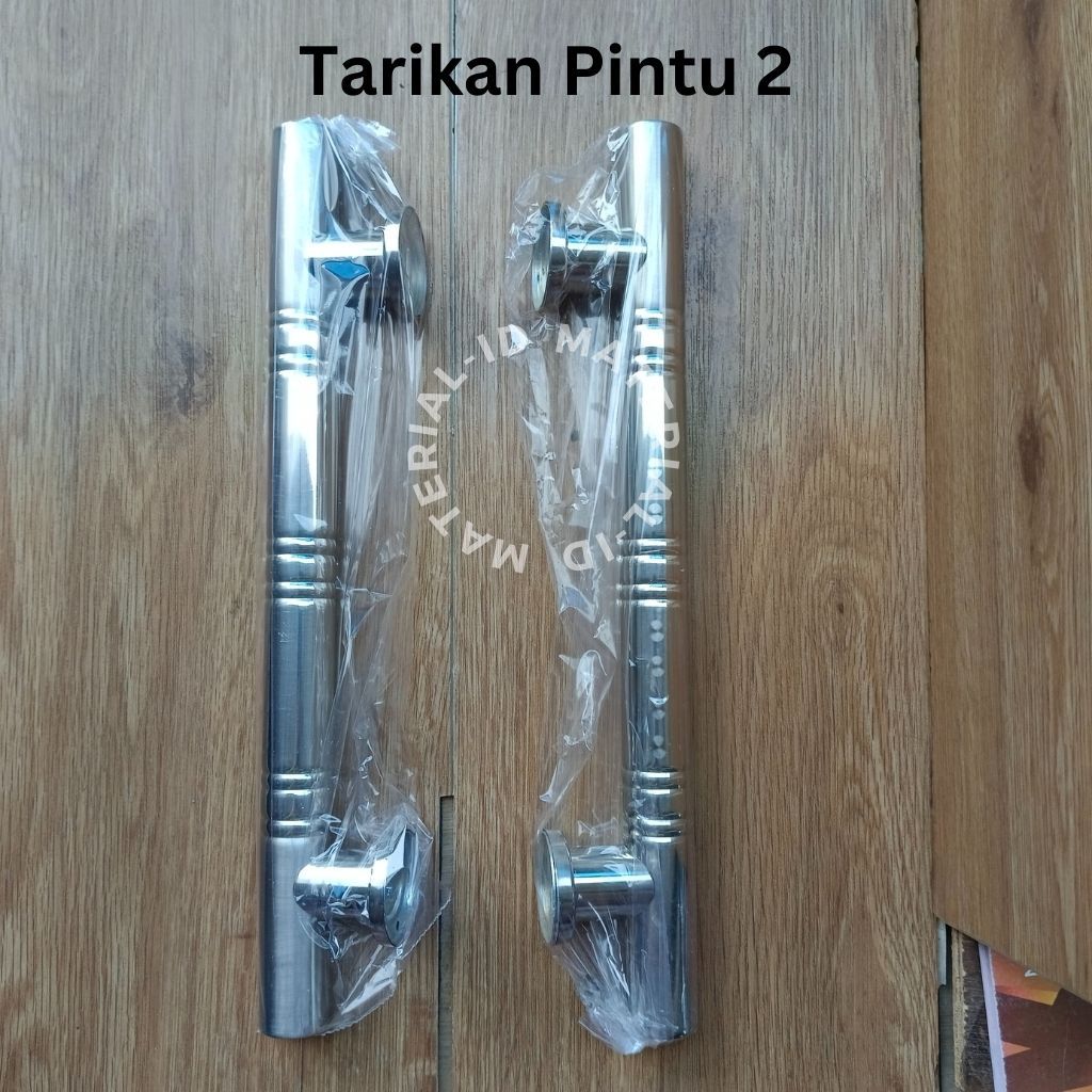 Tarikkan Gagang Pintu 2 Dua Klasik Kayu Handle Pintu Besar Murah