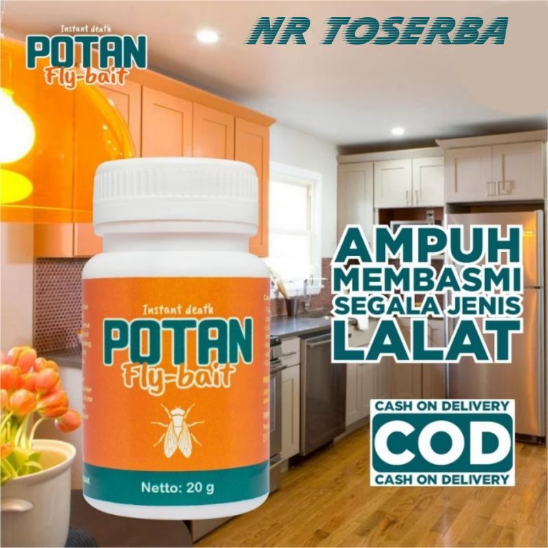 POTAN Racun Lalat Mati Seketika Pembasmi Lalat 100% Ampuh Anti Lalat Buah Pembasmi Lalat Limbah