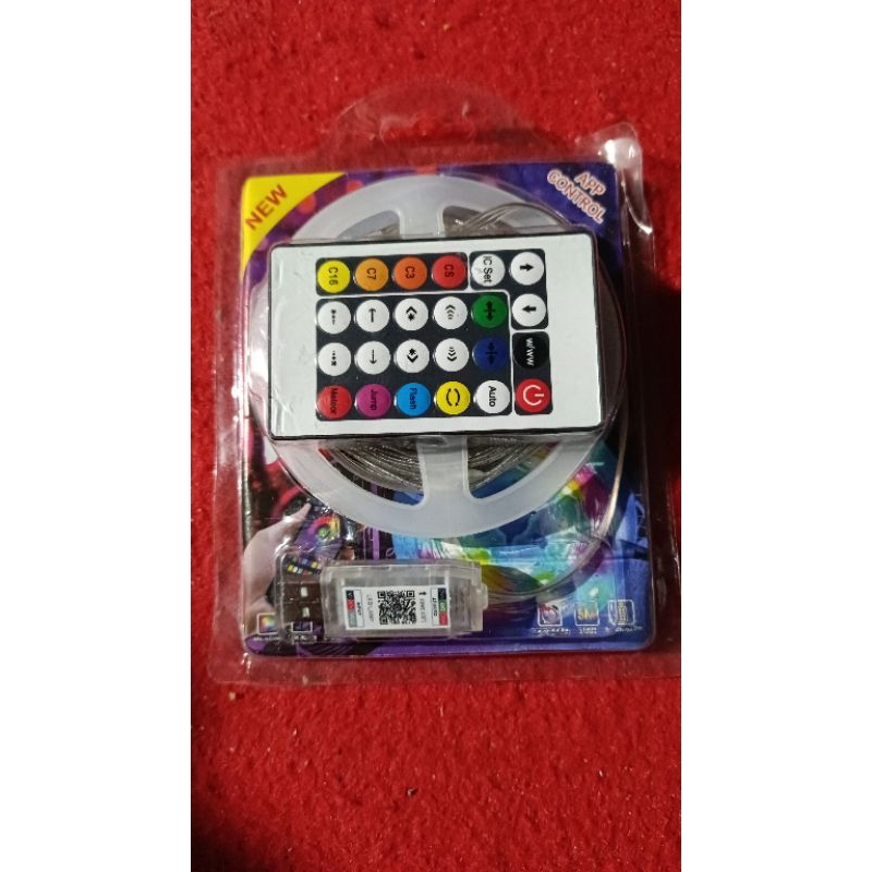 LED STRIP RGB RUNNING, LAMPU HIAS 5 METER