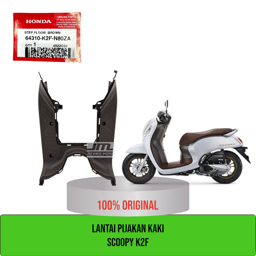 Step floor lantai pijakan kaki new scoopy K2F 64310-K2F-N80ZB 64310-K2F-N80ZA