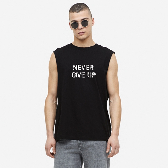 KAOS VEST TOP ATASAN DISTRO KATUN / LEKBONG PRIA DISTRO