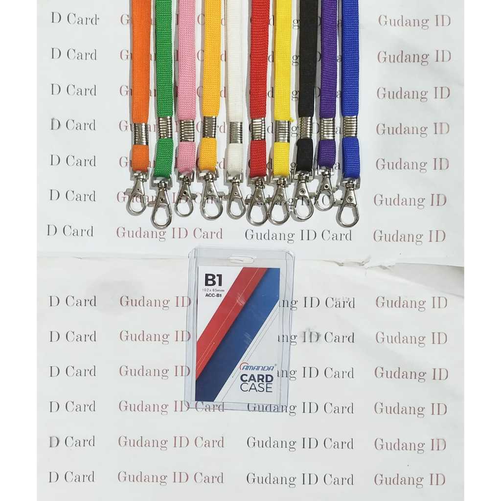 

Paket Tali Kait Besi 1CM + Card Case B1